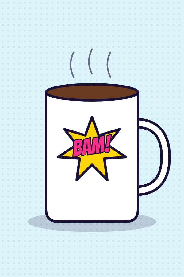 Couverture : Mug « BAM ! »