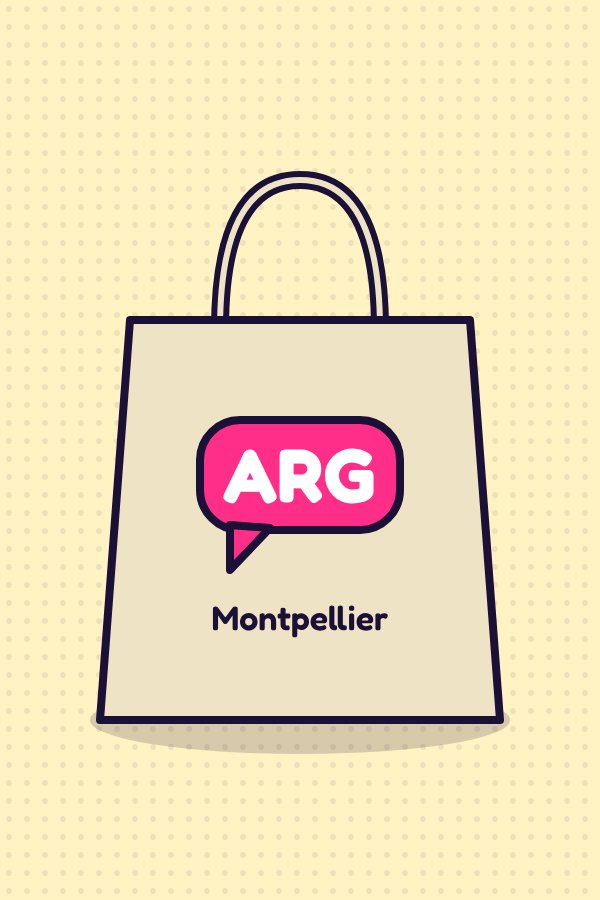 Couverture : Tote bag ARG